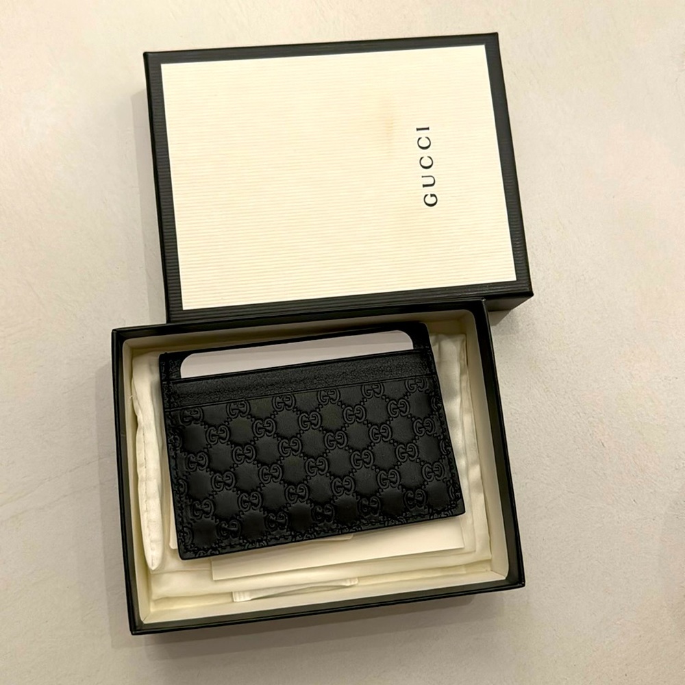 Gucci card holder
